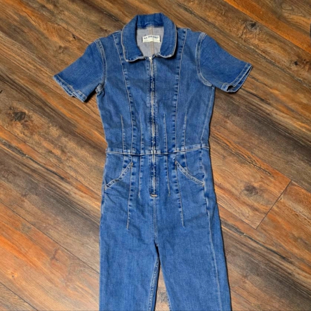 🍁HOST PICKED🍁 NWOT We The Free [S] Jayde Flare Jumpsuit - Picture 9 of 11